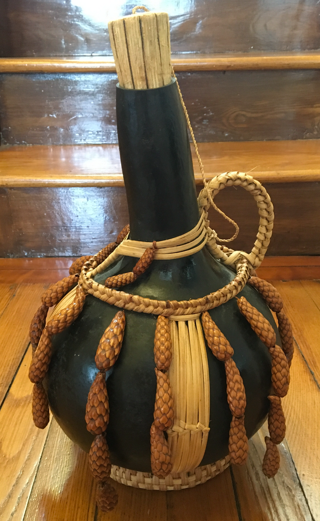 Fair Trade Kenyan Calabash Container