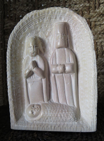 Fair Trade Kenyan Soapstone Holy Family