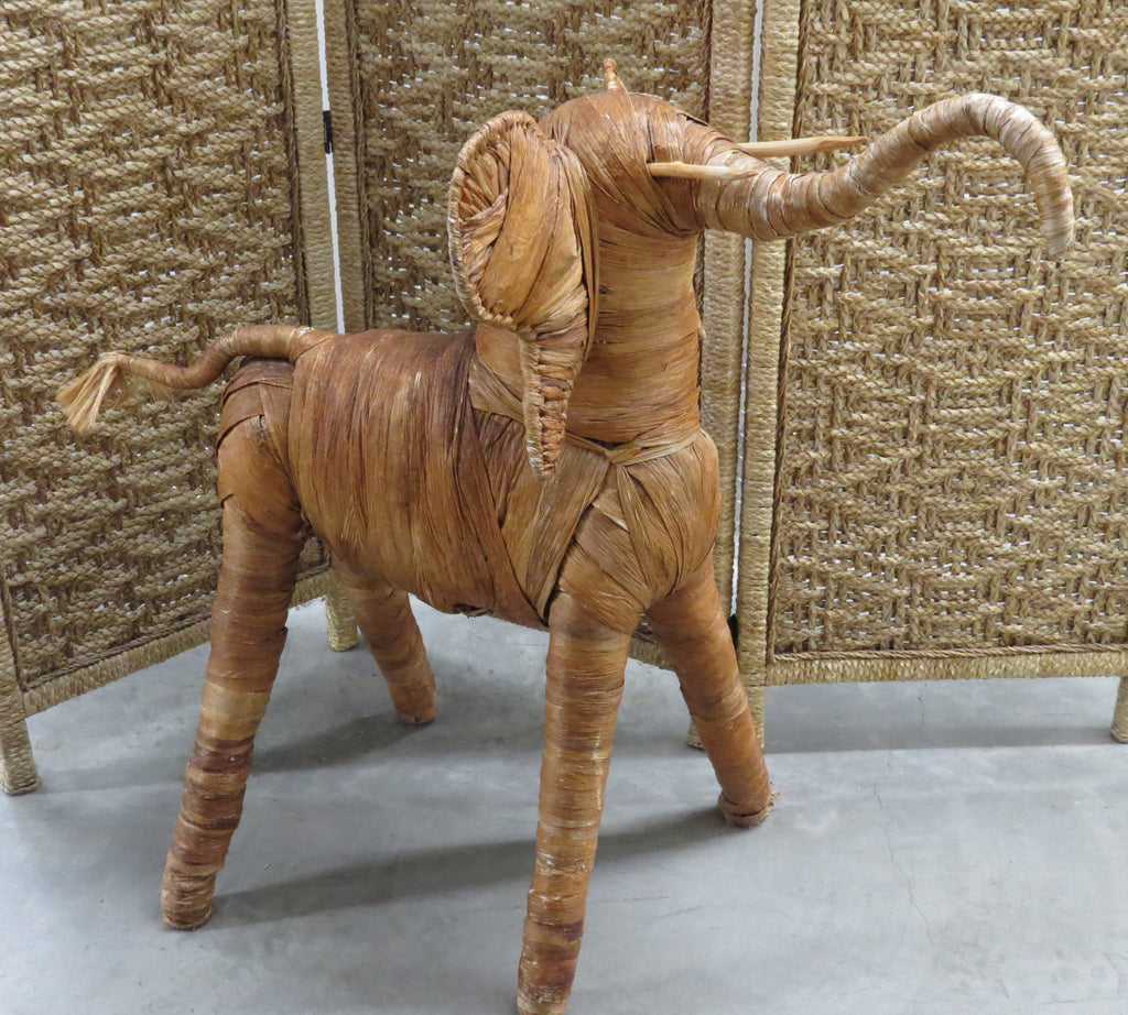 Fair Trade Kenyan Banana Fiber Elephant