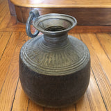Antique Copper Indian Dowry Pot
