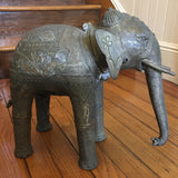 Fair Trade Indian Dhokra Brass Elephant