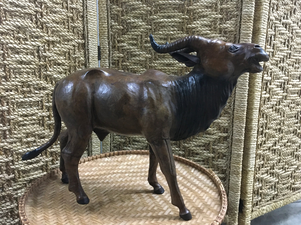 Fair Trade Water Buffalo Leather Sculpture