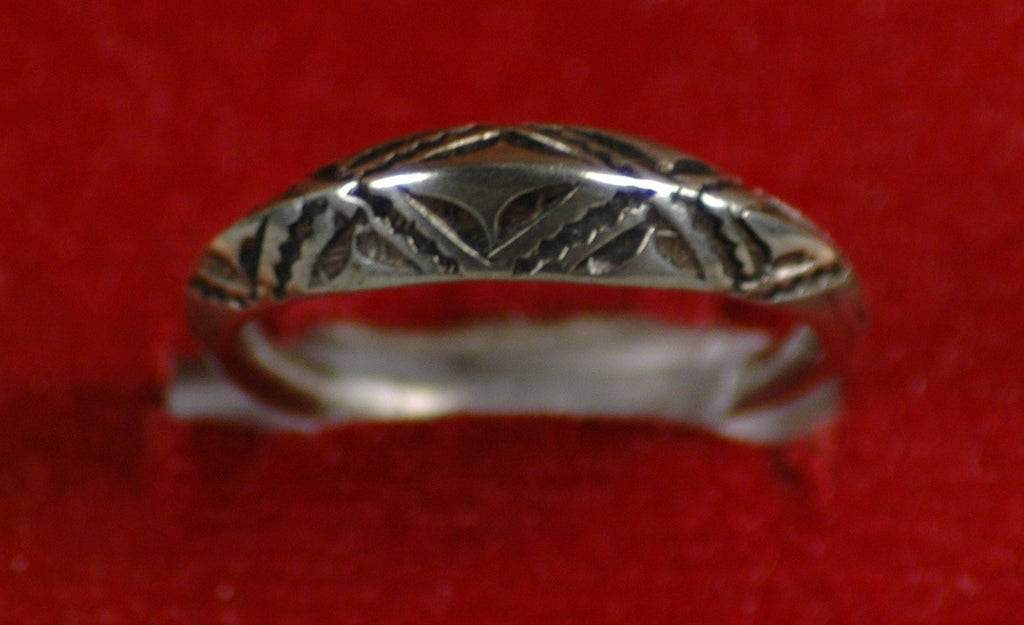 Fair Trade Tuareg Etched Ring