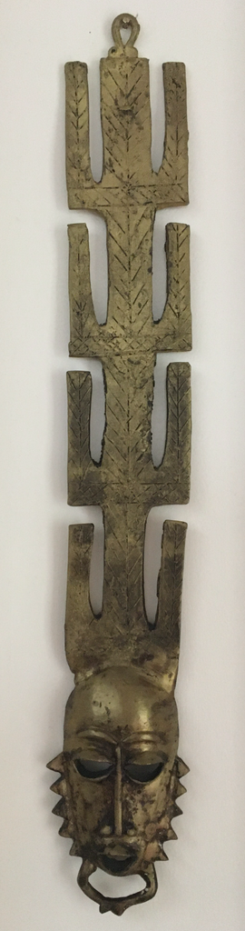 Fair Trade Burkinabe Brass Mask