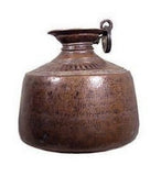 Antique Copper Indian Dowry Pot