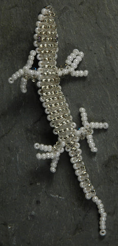 Fair Trade Guatemalan Gecko Brooch