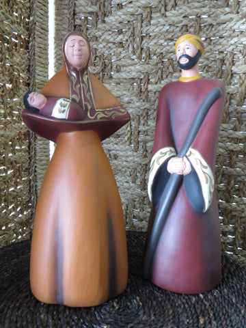Fair Trade Peruvian Ceramic Holy Family