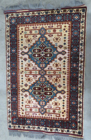 Fair Trade Afghan Kazakh  Rug