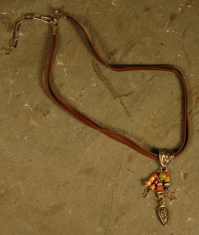 Fair Trade Peruvian Onyx & Sterling Pendant Necklace