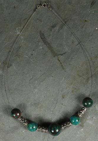 Fair Trade Peruvian Turquoise Necklace