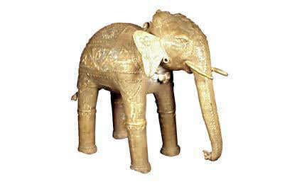 Fair Trade Dhokra Elephant